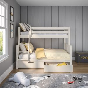 Alternative view of Stompa Classic Originals Triple Bunk Bed with Storage Drawers