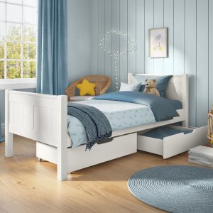 Stompa CK White Single Bed - Image 4