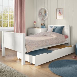Stompa CK White Single Bed - Image 3