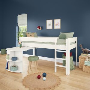 Stompa Uno 1 Midsleeper Cabin Bed with Pullout Desk