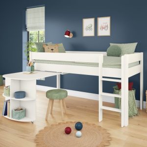 Alternative view of Stompa Uno 1 Midsleeper Cabin Bed with Pullout Desk