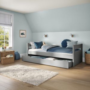 Alternative view of Stompa Uno Cabin Bed with Trundle in Grey