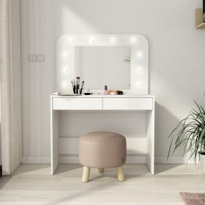 Trasman Hollywood Beauty Bar Dressing Table - Image 4