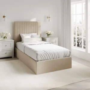 Venice Tall Single Ottoman Bed