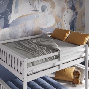 Alternative view of Daisy Small Double Bunk Bed - White