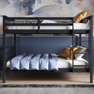 Alternative view of Daisy Small Double Bunk Bed - Grey