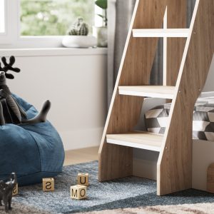 Soho Triple Bunk Bed Oak - Image 3