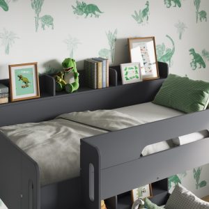 Alternative view of Cosy Bunk Bed - Grey