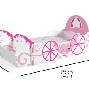 Alternative view of Horse and Carriage Toddler Bed