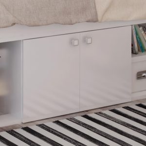 Paddington Low Cabin Bed - White - Image 3