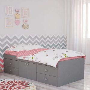 Merlin Captain's Cabin Bed - Grey - Image 8