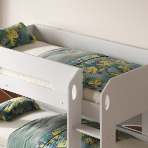 Brooklyn Pod Bunk Bed - White - Image 3
