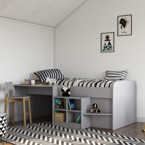 Rome Cabin Bed – Grey