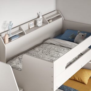 Sherbert Staircase Bunk Bed - White - Image 10
