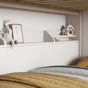 Sherbert Staircase Bunk Bed - White - Image 9