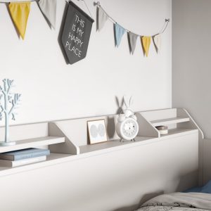 Sherbert Staircase Bunk Bed - White - Image 7