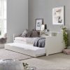The Mercury Grey Guest Bed is a comfortable and space-saving option for a modern bedroom. It features storage shelving and its size provides elegance. This bed can be used as a sleeping area or sofa. Its solid pine construction ensures stability and the modern colour suits a stylish bedroom.