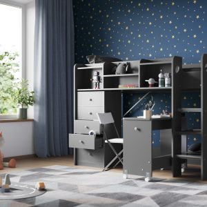 Amsterdam Mid High Cabin Station - Grey
