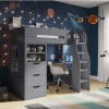 Jubilee Storage Sleeper Bed Grey