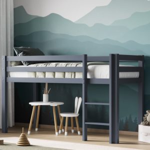 Warsaw Grey Shorty Midsleeper Bed