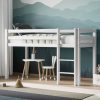 Warsaw White Shorty Midsleeper Bed