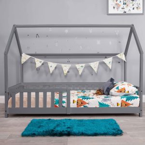 Alternative view of Nexus Grey Playhouse Bed