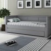Noomi Erika Solid Wood Guest Bed - Grey