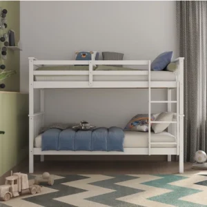 Alternative view of Solus Detachable White Bunk Bed
