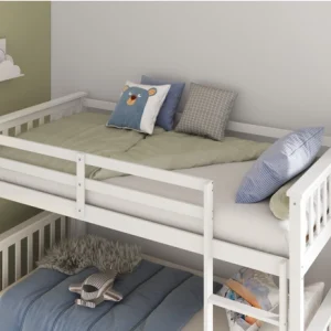 Solus Detachable White Bunk Bed - Image 3