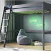 Tera Solid Wood Grey Small Double Highsleeper