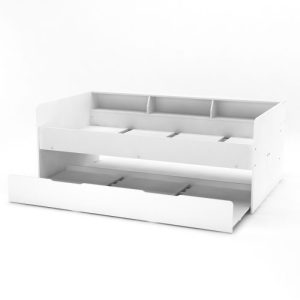 Alternative view of Relaxa Daybed with Pull-Out Guest Bed - White