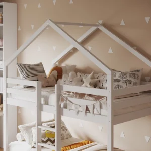 Alternative view of Everest White House Bunk Bed