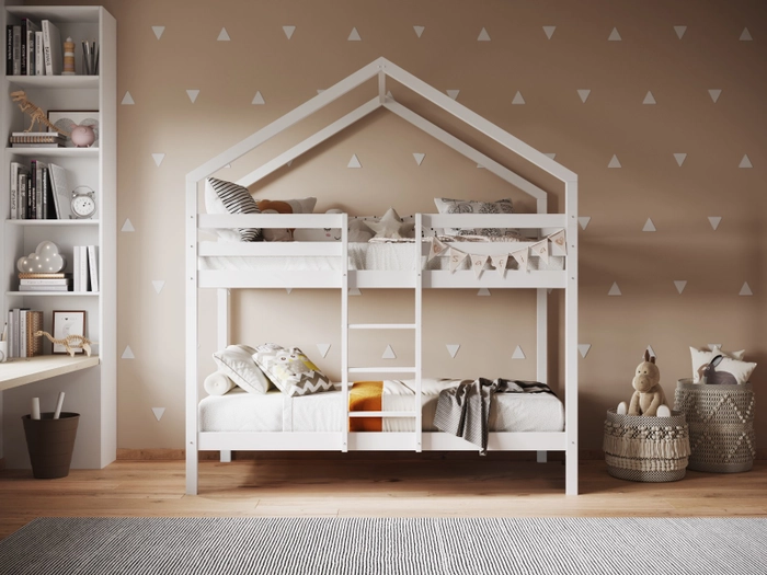 Everest White House Bunk Bed