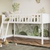 Adventure Midsleeper White Cabin Bed