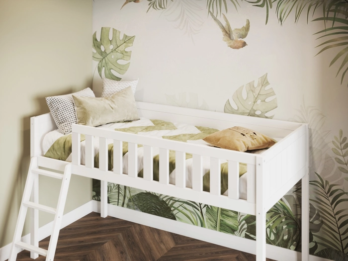 Adventure Shorty Midsleeper White Cabin Bed - Image 2