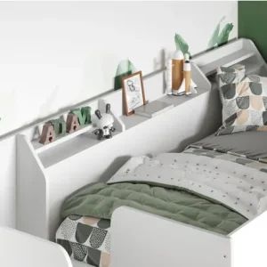 Seville Staircase L Shaped Bunk Bed White - Image 4