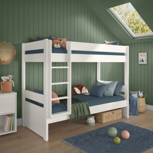 Uno White Detachable Bunk Bed - Image 4