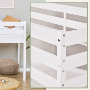 Hoppekids Comfort Shorty Midsleeper in White - Image 3