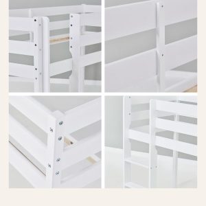 Hoppekids Comfort Shorty Midsleeper in White - Image 4