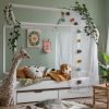 Hoppekids Comfort Shorty Housebed with Drawers in White
