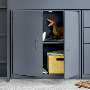 Lacy Grey Midsleeper Bed - Image 3