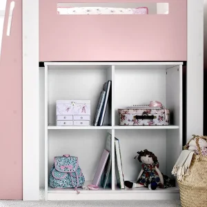 Lacy Pink Midsleeper Bed - Image 4