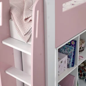 Lacy Pink Midsleeper Bed - Image 5