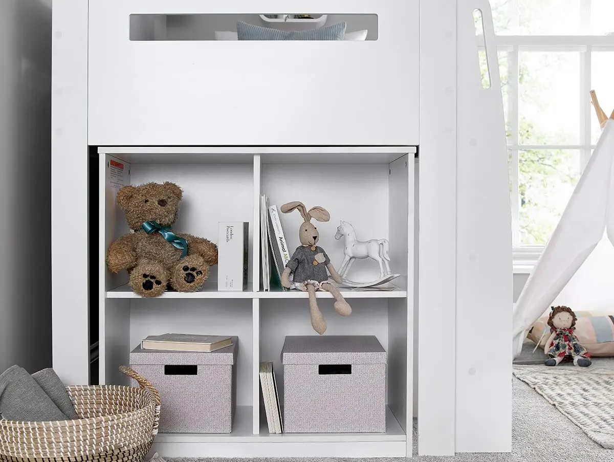Lacy White Midsleeper Bed - Image 3