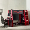 Eagle Black & Red Gaming Highsleeper