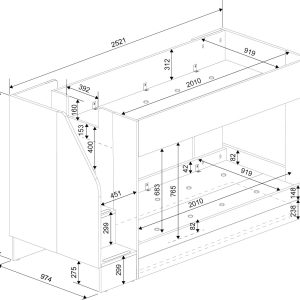 Trasman Easy Bunk Bed With Drawer - Image 5