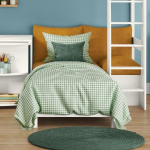 Uno S White High Sleeper with Fixed Desk, Pull Out Desk and Mustard Yellow Sofa Bed - Image 4