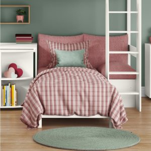 Uno S White High Sleeper with Fixed Desk, Pull Out Desk and Pink Blossom Sofa Bed - Image 3