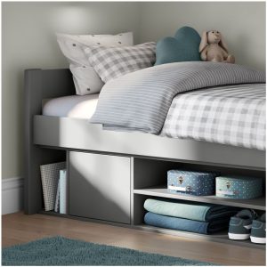 Uno Grey Storage Cabin Bed - Image 3