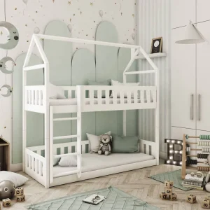 Alternative view of Ronnie White House Bunkbed